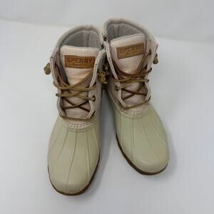 Sperry Duck Boots – Cream & Beige (Women’s 6)